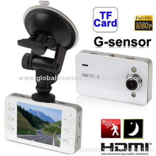 2.7 inch Full HD 1080P Vehicle DVR with 2 IR LED Night Vision Lights